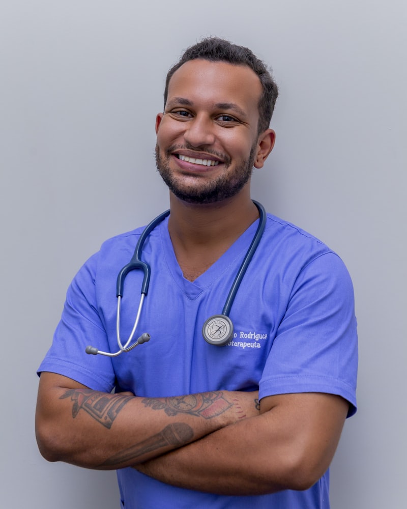 Médecin en consultation vidéo